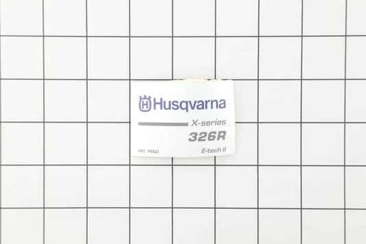 Husqvarna Decal - 537353433