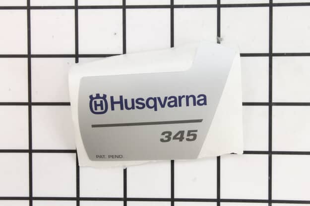 Husqvarna Power Tool Branding Decal - 537370502