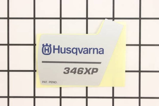 Husqvarna Chainsaw Equipment Decal - 537370504