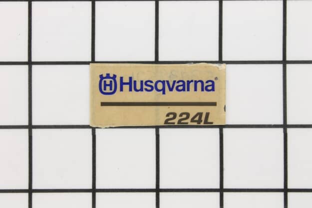 Husqvarna Power Equipment Identification Label - 537395210