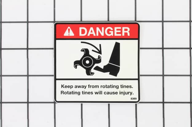 Husqvarna Decal, Danger S G Foot - 539008369