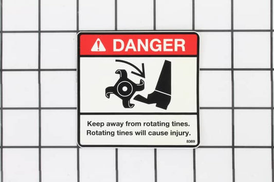 Husqvarna Decal, Danger S G Foot - 539008369