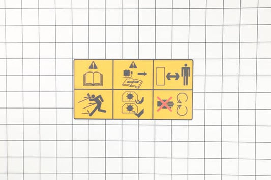 Husqvarna Equipment Identification Graphic Decal - 539107359