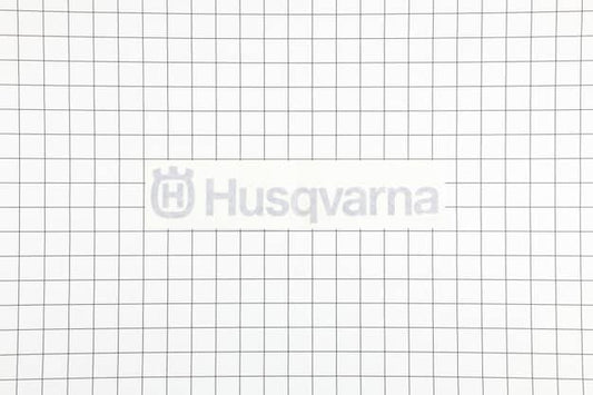 Husqvarna Equipment Branding Decal - 539111047