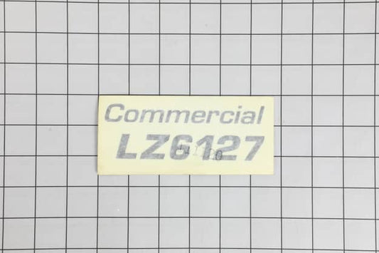 Husqvarna LZ6127 Zero-Turn Model Decal - 539111120