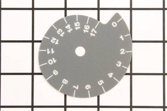 Husqvarna Spreader System Seed Dial Decal - 540200141