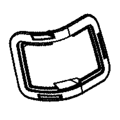 Husqvarna Lawn Mower Right Trim Ring Black - 576371001