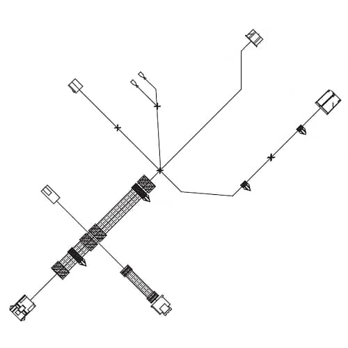 Husqvarna Lawn Mower Wiring Harness - 581023201