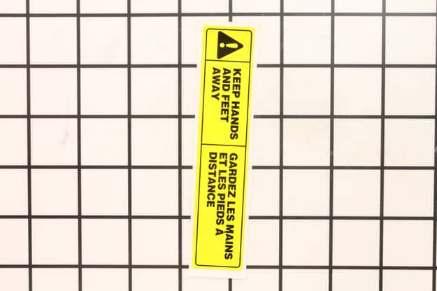 Husqvarna Mower Deck Safety Warning Decal - 581579501