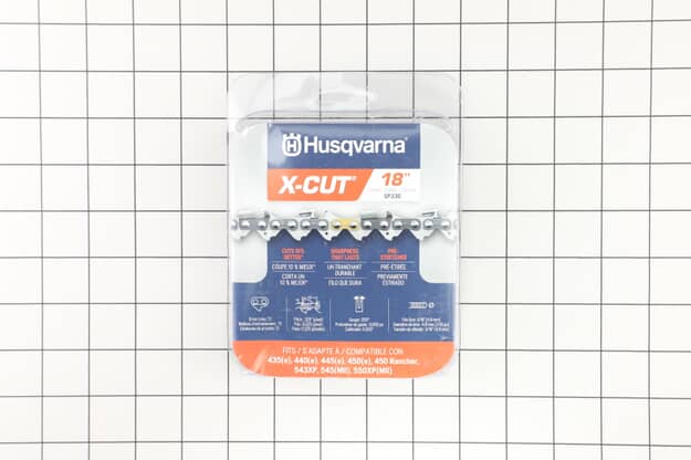 Husqvarna Chainsaw X-Cut SP33G 18-Inch Saw Chain - 581643603