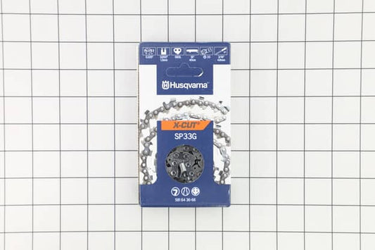 Husqvarna Chainsaw X-Cut SP33G 16-Inch Saw Chain - 581643666