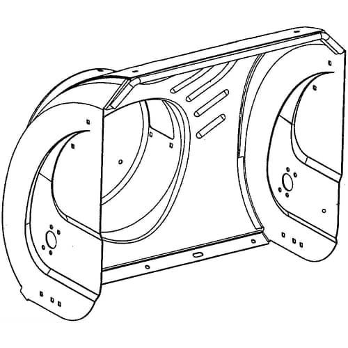 Husqvarna Lawn Mower Housing Assembly - 581708390
