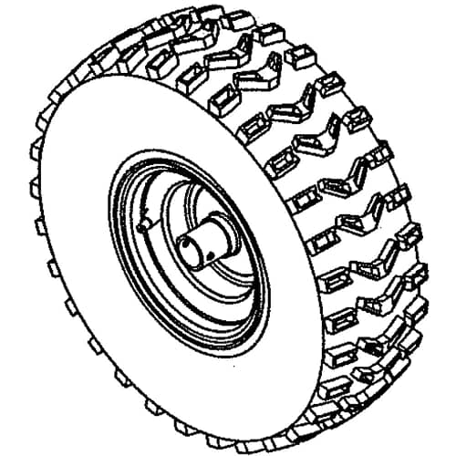 Husqvarna Lawn Mower Front Wheel - 586710301