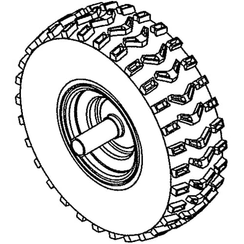 Husqvarna Walk-Behind Mower Wheel - 586710401