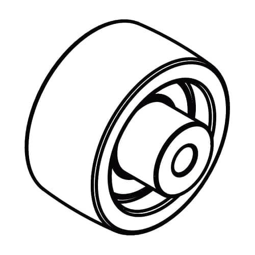Husqvarna Snowblower Drive System Flat Idler Pulley - 586880202