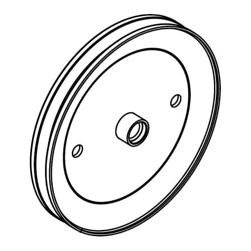Husqvarna Snowblower ST230P RH Thread Front Impeller Pulley - 587402401