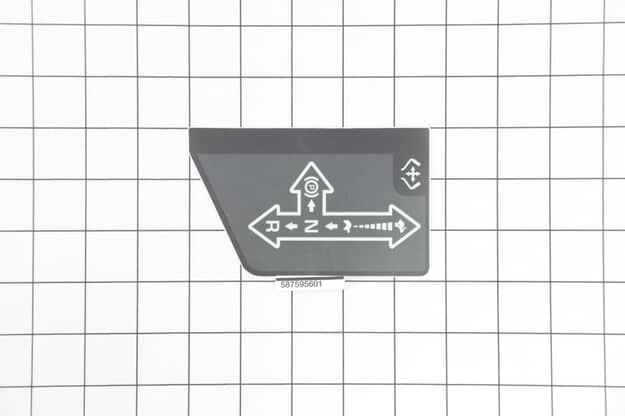 Husqvarna Garden Tractor Instruction Decal - 587595601