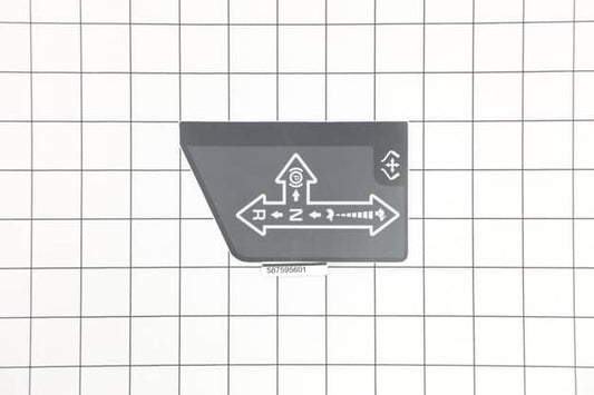 Husqvarna Garden Tractor Instruction Decal - 587595601