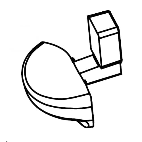 Husqvarna Garden Tractor Support Handle - 587653701
