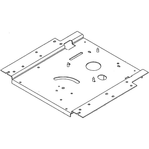Husqvarna Zero-Turn Mower Frame Plate - 588017102