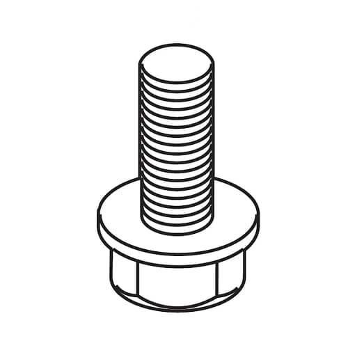 Husqvarna Chainsaw M5 x 0.8 x 18 Torx T27 Flange Bolt - 588090401