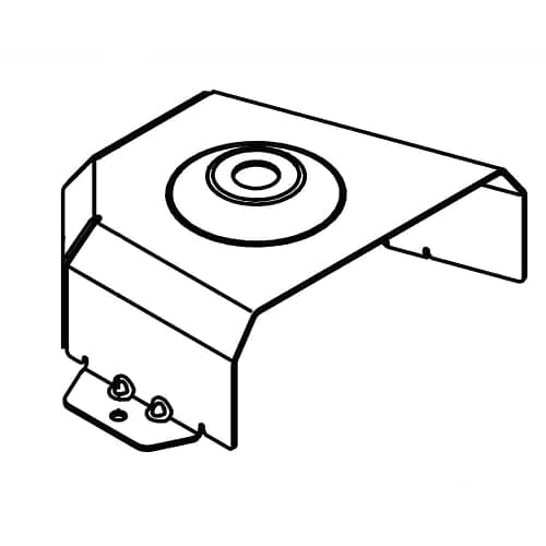 Husqvarna Zero-Turn Mower Center Deck Mandrel Pulley Cover - 588813102