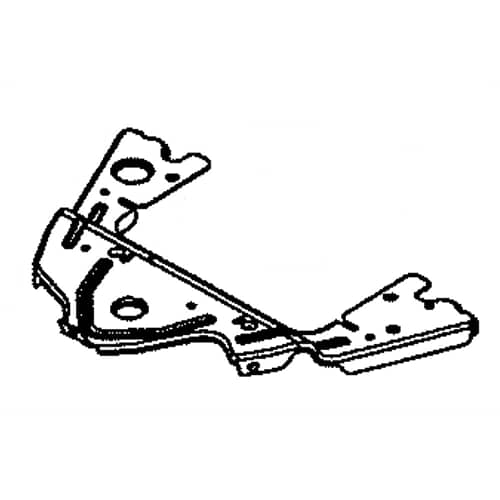 Husqvarna Zero-Turn Mower Heavy-Duty Steel Frame Crossmember Plate - 590607702
