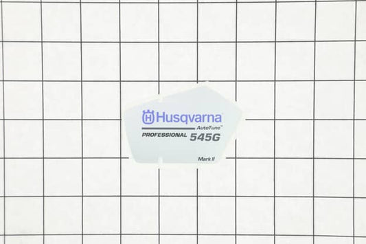 Husqvarna Zero-Turn Mower Motion Control Lever Instruction Label - 590613404