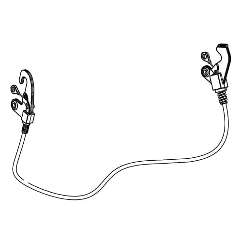 Husqvarna Walk-Behind Mower Engine Stop Brake Control Cable - 593853401