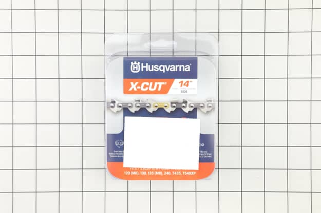 Husqvarna X-Cut S93G 14-Inch Chainsaw Chain 3/8-Inch LP .050 52DL - 597469552