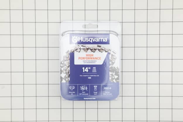 Husqvarna 14-Inch Semi-Chisel Chainsaw Chain 3/8-Inch LP .050 52DL - 597490452