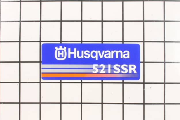 Husqvarna Decal Husqvarna 5021R - 601400016