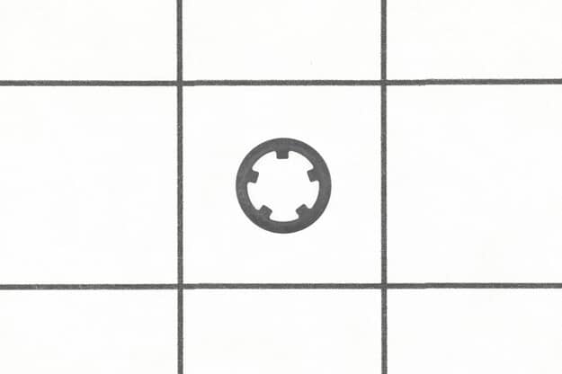 Husqvarna Lawn Mower Internal Tooth Lock Washer - 735580810