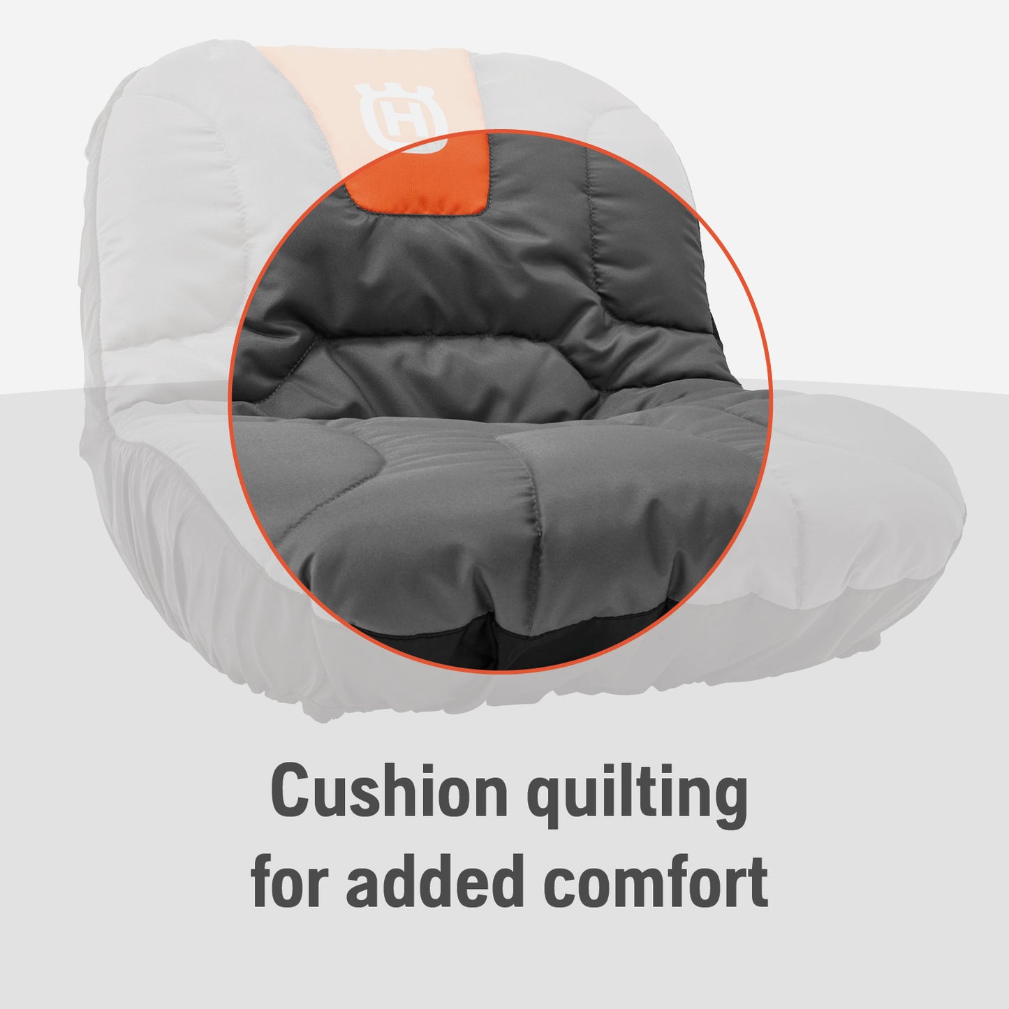 Husqvarna Lawn Tractor Large Deluxe Padded Seat Cover - 588208701