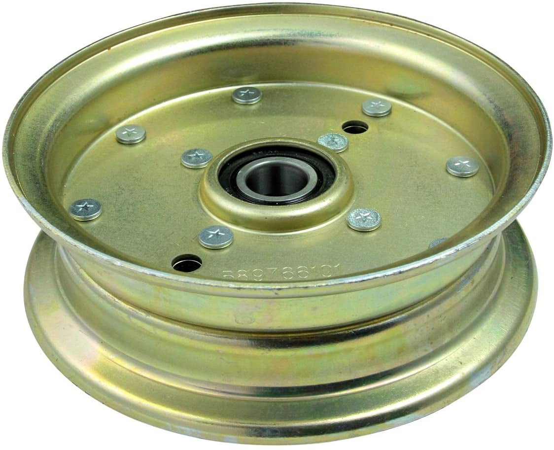 Husqvarna Zero-Turn Mower 3.25-Inch Flat Steel Deck Idler Pulley - 597087101