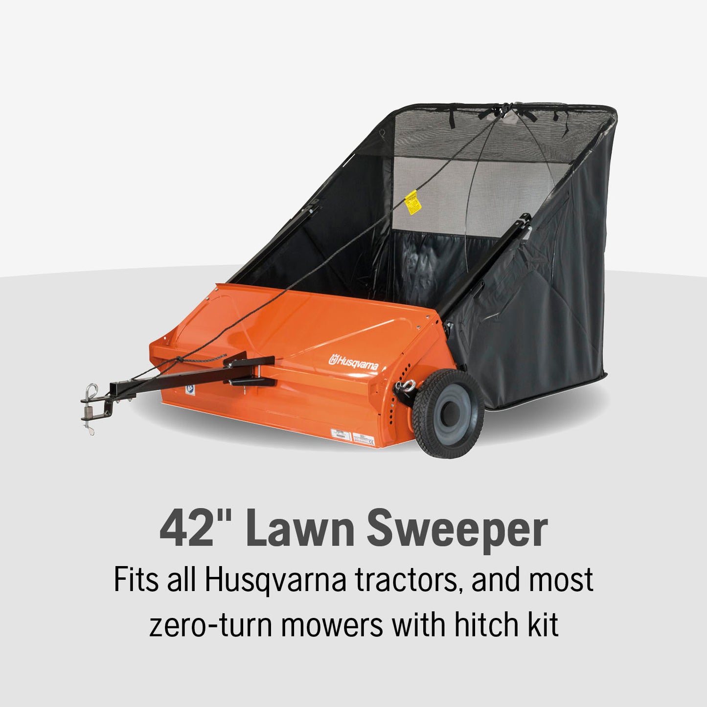 Husqvarna 42-Inch Lawn Tractor Sweeper - 529756001