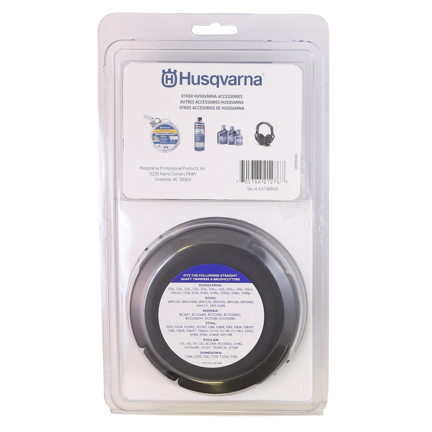 Husqvarna String Trimmer Trimmer Head and Clamshell - 537388101