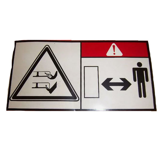 Husqvarna Lawn Mower Safety Decal - 539105746