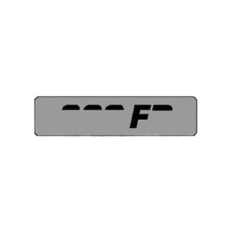 Husqvarna Zero-Turn Mower Control Console Information Label - 590613403