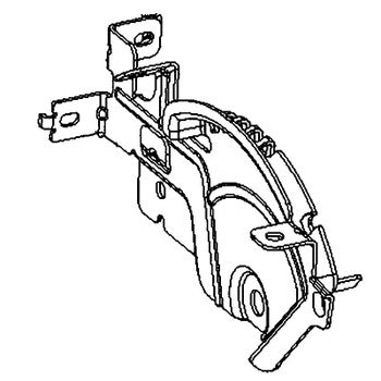 Husqvarna Zero-Turn Mower Deck Belt Guard Mounting Bracket - 590481702