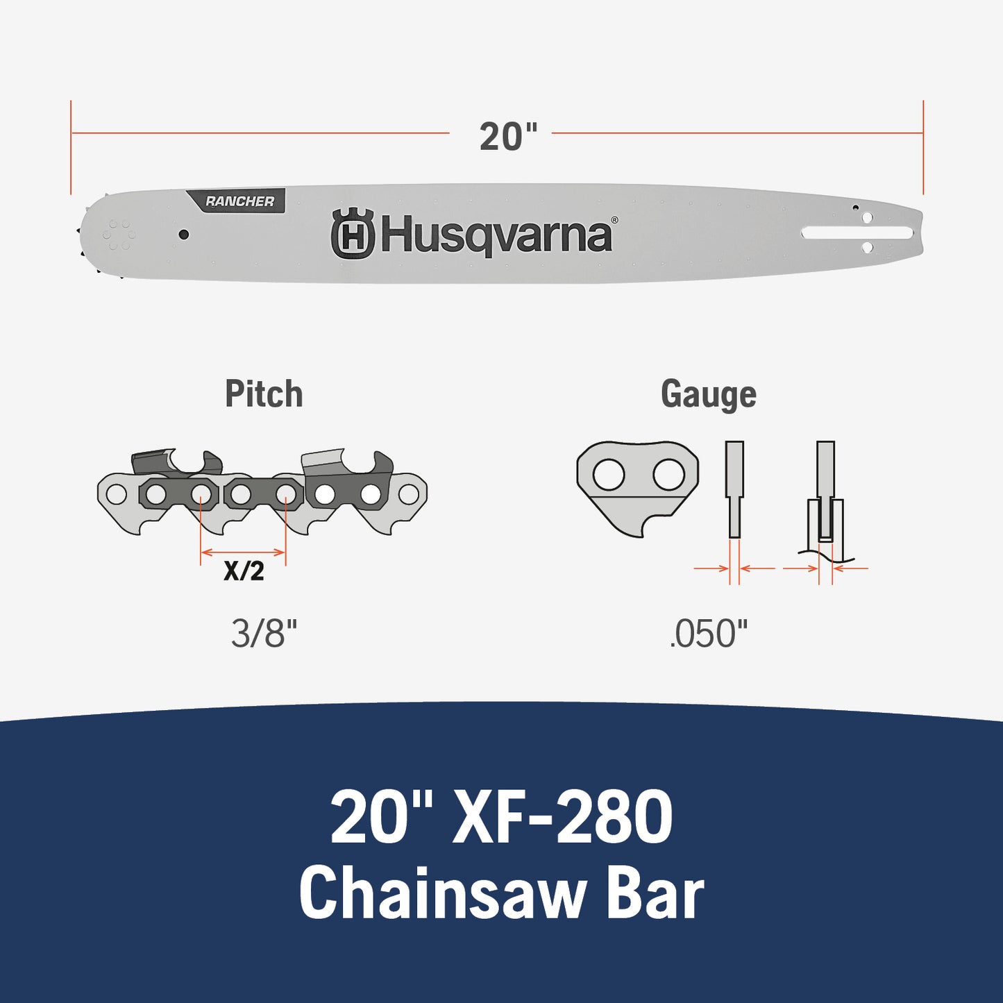 Husqvarna Chainsaw Guide Bar - 599999872