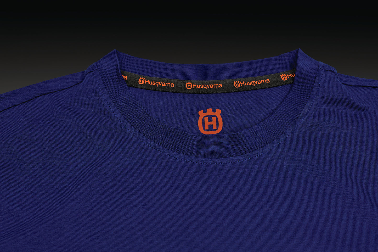 Husqvarna Blue Trad Small Short Sleeve T-Shirt - 599410246
