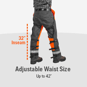 Husqvarna Technical Large Protective Chainsaw Chaps - 587160705