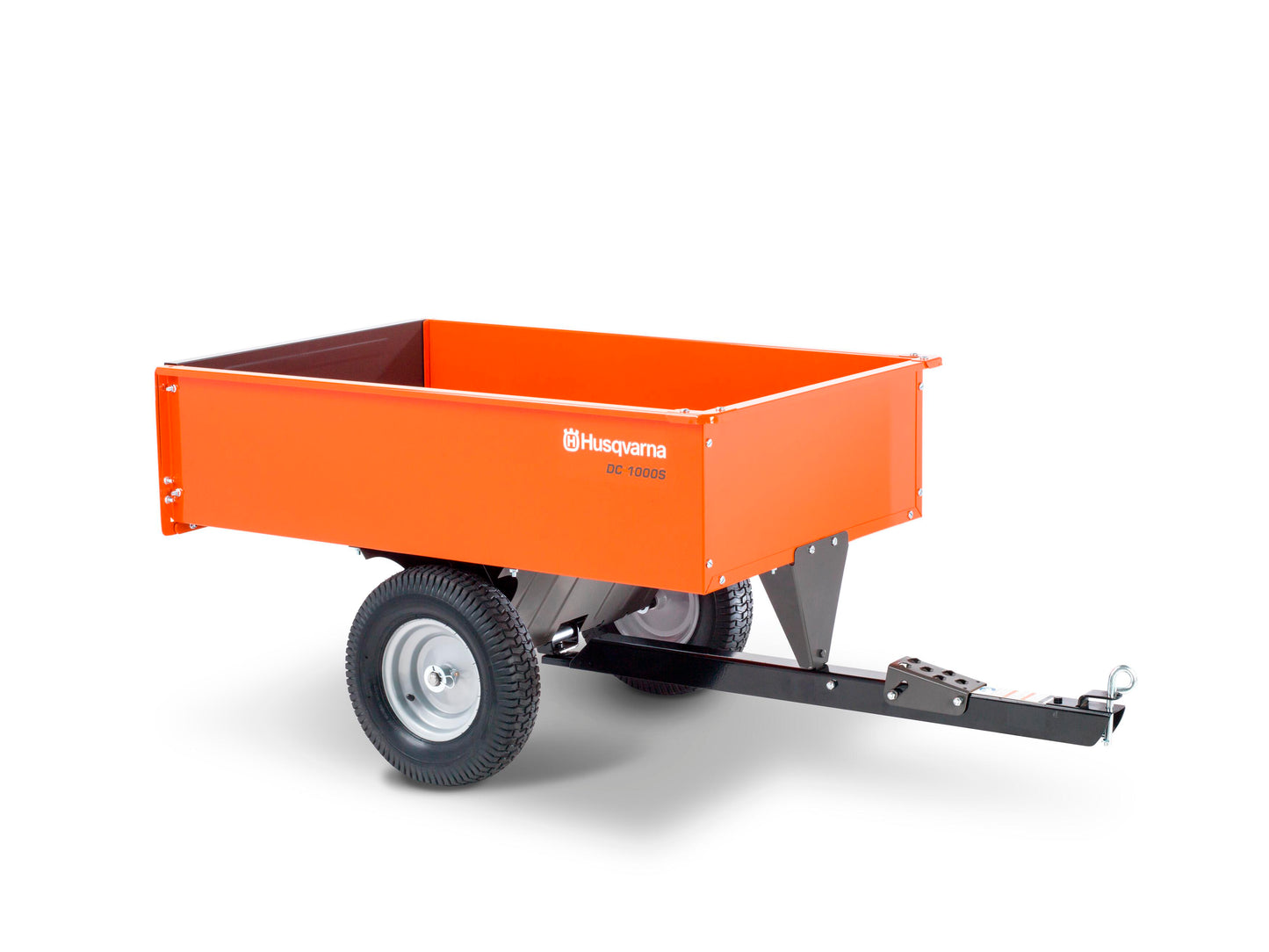 Husqvarna 12 Cubic Foot Steel Swivel Dump Cart - 588208804