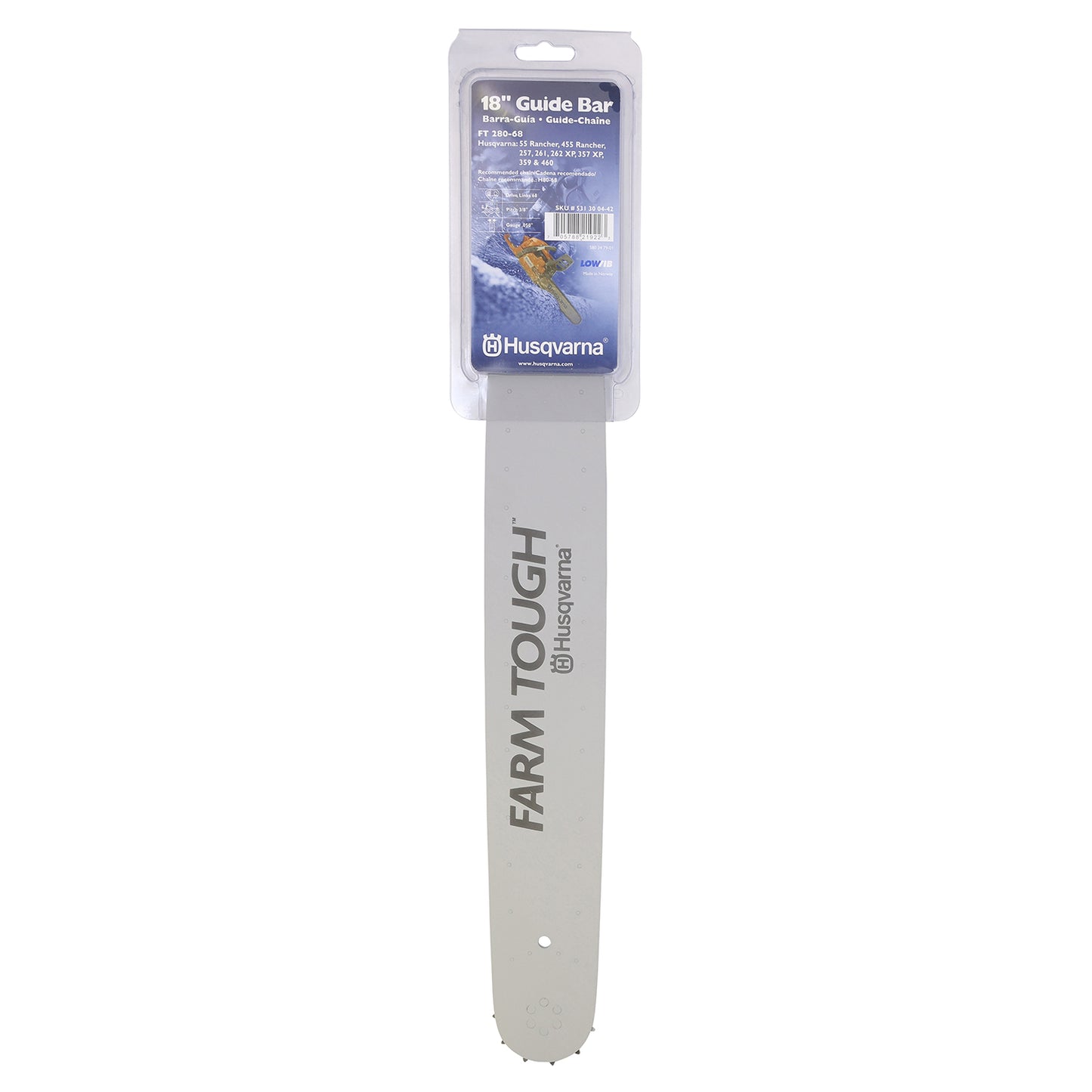 Husqvarna 18-inch Laminate Guide Bar - 531300442
