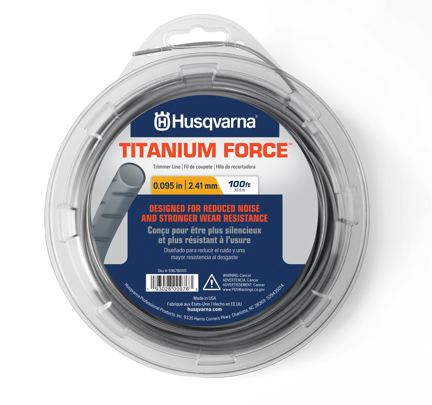 Husqvarna Titanium Force Trimmer Line - 596780101