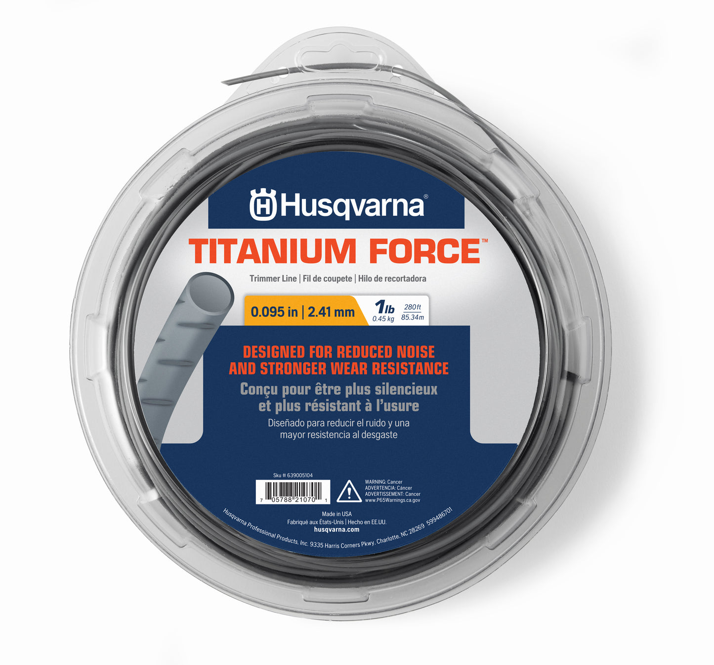 Husqvarna Hus .095X280 Titanium Line - 639005104