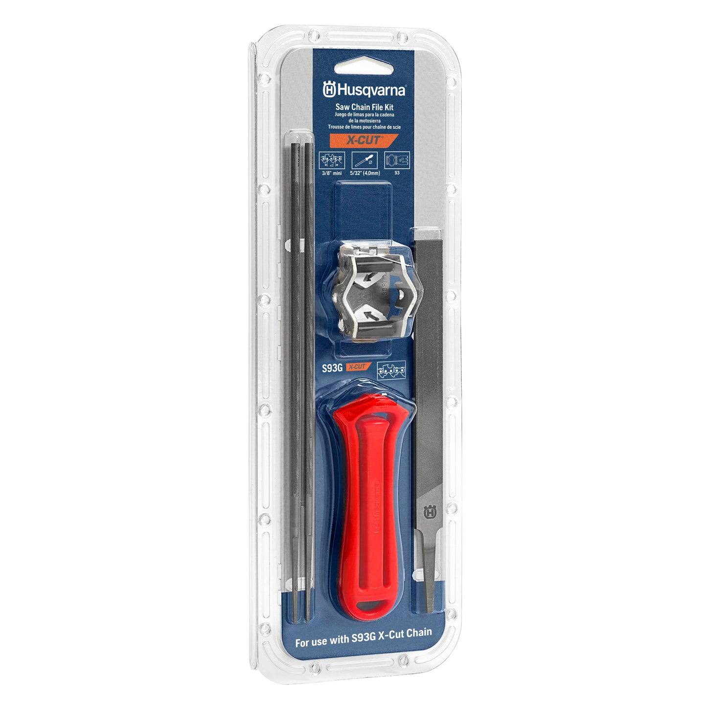 Husqvarna Chainsaw Filing Kit for 3/8-Inch LP X-Cut Chain - 596638901