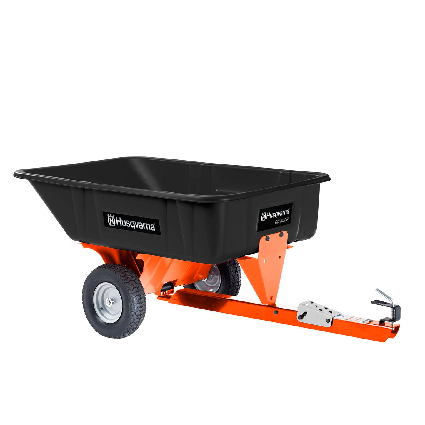 Husqvarna 10 Cubic Foot Poly Swivel Dump Cart - 588208802