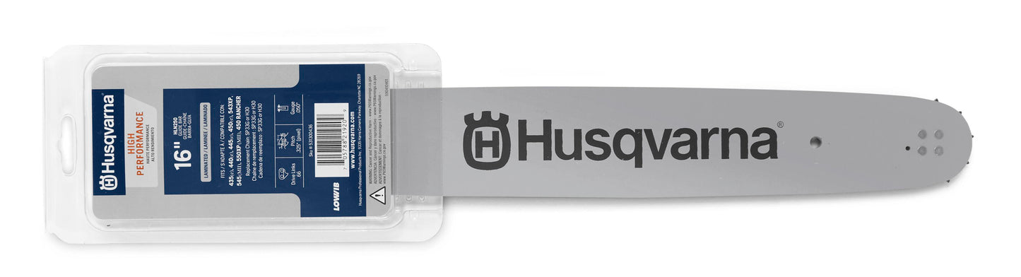 Husqvarna 16-inch Pixel Laminate Guide Bar - 531300436